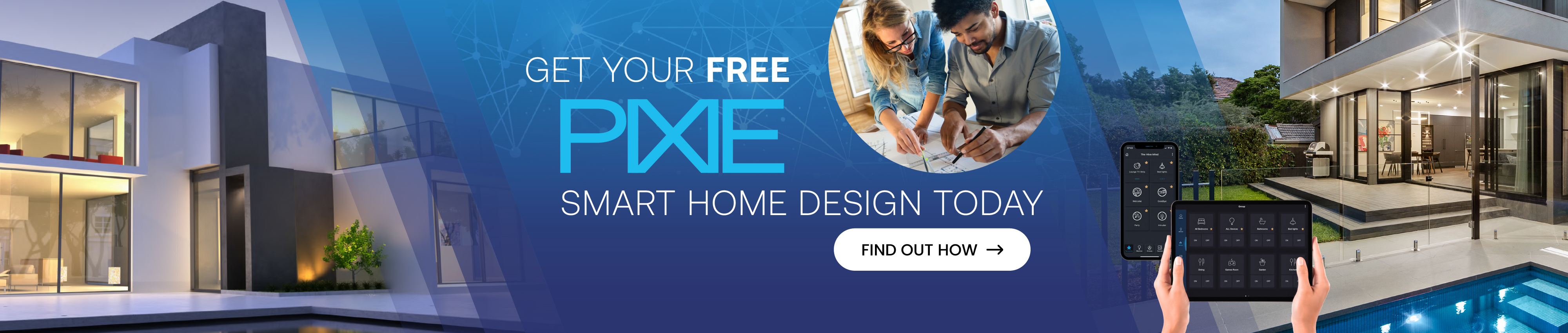 Home Page Banner -Pixie Free Smart Home Design