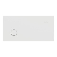 Clipsal Solis 1 Gang Switch Zen White