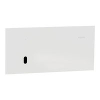 Clipsal Solis T Series 1 Gang Switch Grid & Cover White Ceramic