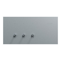 Clipsal Solis T Series 3 Gang Switch Platinum