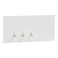 Clipsal Solis T Series 3 Gang Switch White Ceramic