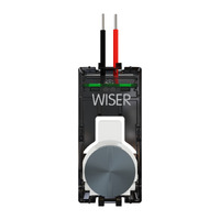 Clipsal Solis T Series Wiser Pushbutton Adaptor + LED Platinum