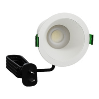 Clipsal 7W Recessed Low Glare Tri-Colour LED Downlight Kit White