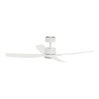 Clipsal Airflow X Series 1300mm 4 Blade DC Ceiling Fan White