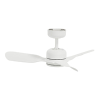 Clipsal Airflow Y Series 900mm 3 Blade DC Ceiling Fan White