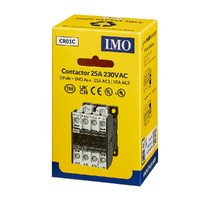 IMO Contactor 4kW | 10A (AC3) - 25A (AC1) | 3P + 1NO Aux | 230V AC Coil (MC10N-S-10230AC)