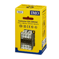 IMO Contactor 7.5kW | 18A (AC3) - 32A (AC1) | 3P + 1NO Aux | 230V AC Coil (MC18N-S-10230AC)