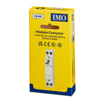 IMO Modular Contactor for Heating/Lighting | 20A 2P NO | 230V AC Coil (HC20-20230)