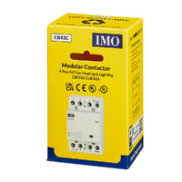 IMO Modular Contactor for Heating/Lighting | 63A 4P NO | 230V AC Coil (HC63-40230)