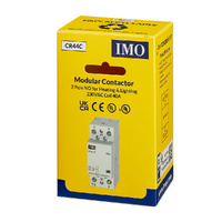 IMO Modular Contactor for Heating/Lighting | 40A 2P NO | 230V AC Coil (HC40-20230)