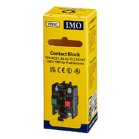 IMO Contact Block | 10A (AC21) - 6A (AC15) | 1NO + 1NC | 230V AC (B4TU11)