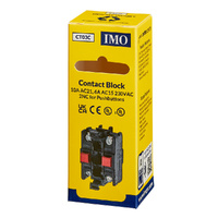 IMO Contact Block | 10A (AC21) - 6A (AC15) | 2 x NC | 230V AC (B4TU02)