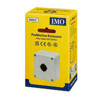 IMO Single Button Pushbutton Enclosure Grey IP65 (BG1)