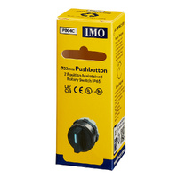 IMO Rotary Knob | 2 Position Maintained | 22.5mm IP65 (BS3KN9)