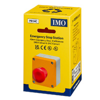 IMO Emergency Stop Station | Pull Release | 1NO + 1NC | 40mm IP67 (BG10P45-11)