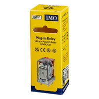 IMO Plug-In Relay | 14 Pin 4P Changeover | 5A 24V DC Coil (HYE41PN24DC)