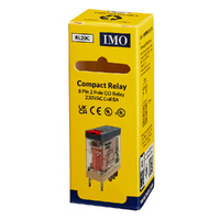 IMO Compact Relay | 8 Pin 2P Changeover | 8A 230V AC Coil (HME21PN230AC)