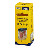 IMO Compact Relay | 5 Pin 1P Changeover | 12A 24V DC Coil (HME11PN24DC)