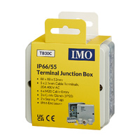 IMO Terminal Junction Box | 88x88x53mm IP66 Grey