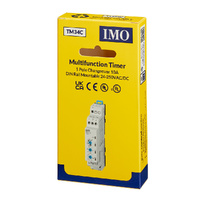 IMO Multifunction DIN Rail Timer | 1P Changeover 10A | 24-250V AC/DC (TDM10)