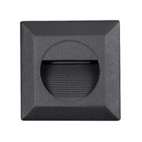 Martec Quattro 3W Tricolour LED Step Light Matt Black