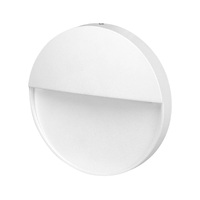 Martec Tivoli 4W Tricolour LED Surface Mount Step Light White