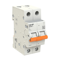 NHP MOD6+ 2 Pole Miniature Circuit Breaker 6kA